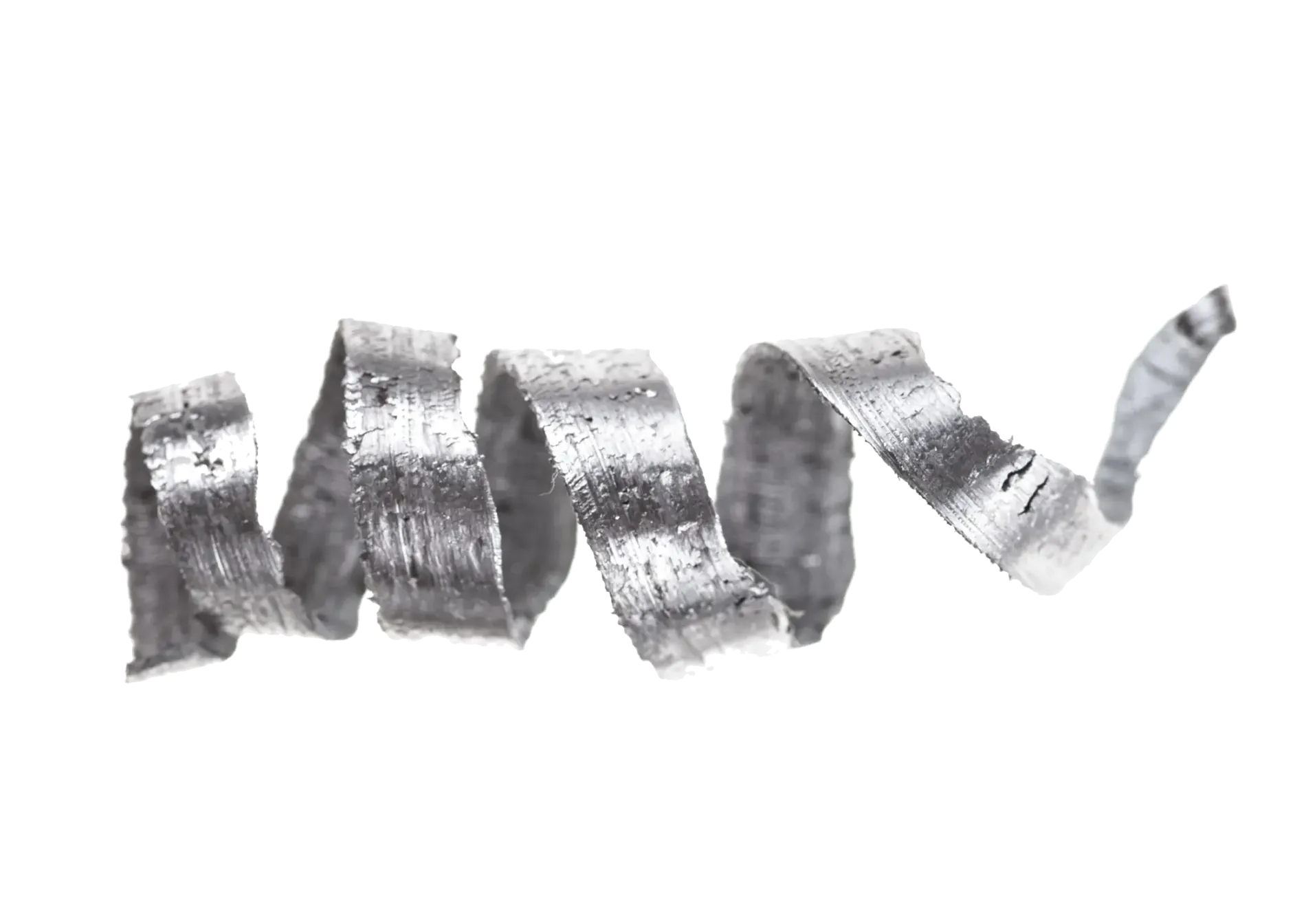 Immagine di esempio di un truciolo di metallo