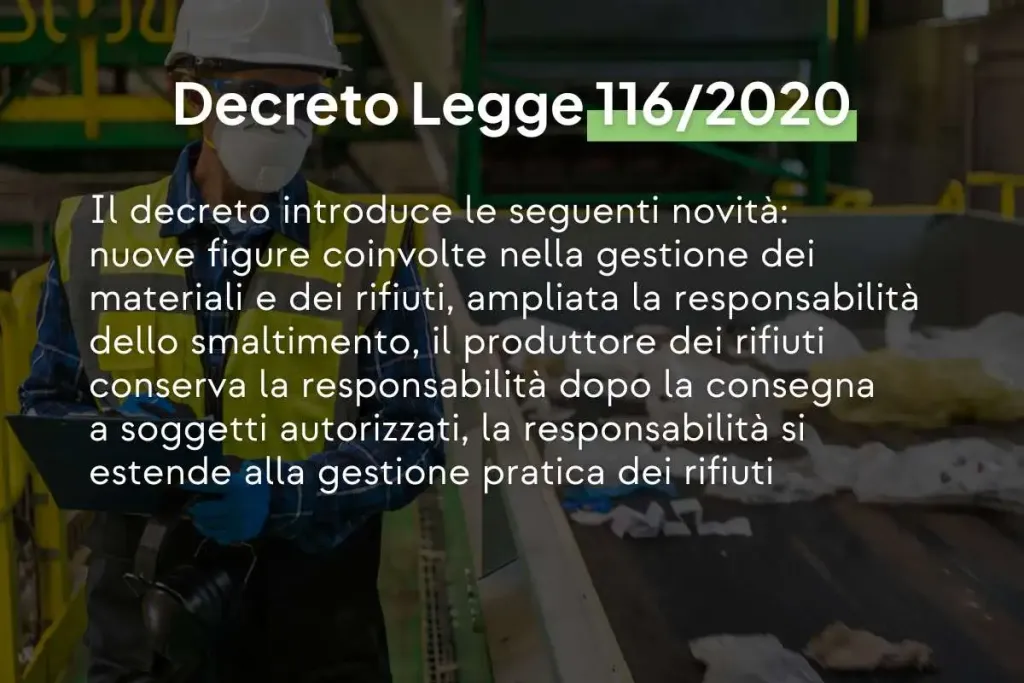 Infografica con scritto: Rifiuti pericolosi ("hazardous waste") sono derivati da processi di lavorazione al cui interno sono presenti sostanze tossiche e inquinanti e richiedono trattamenti speciali
