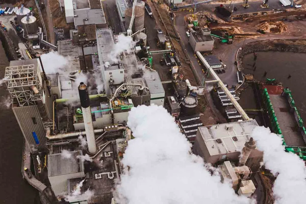 Image of factories for an article titled &ldquo;Online Guide to Industrial Symbiosis&rdquo;